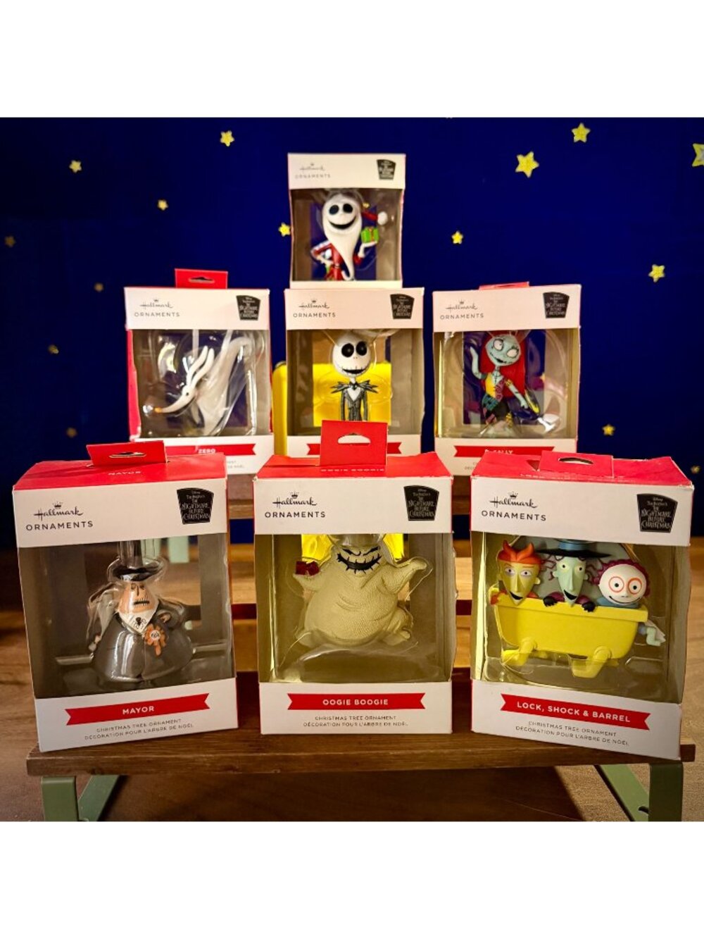 Disney | Hallmark Nightmare Before Christmas Ornament Set of 7